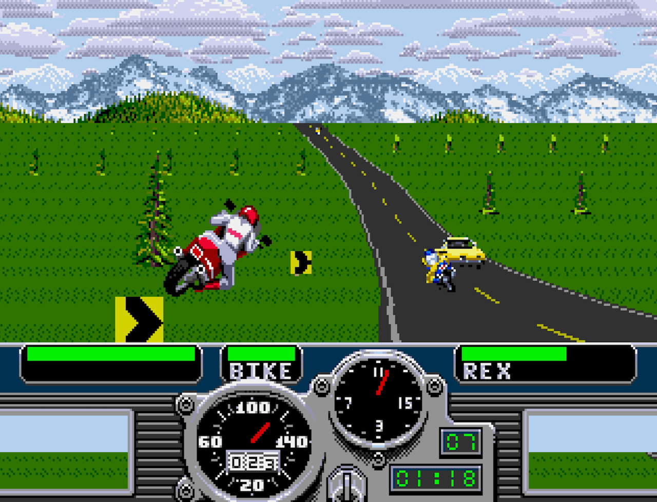 Road Rash screenshot
