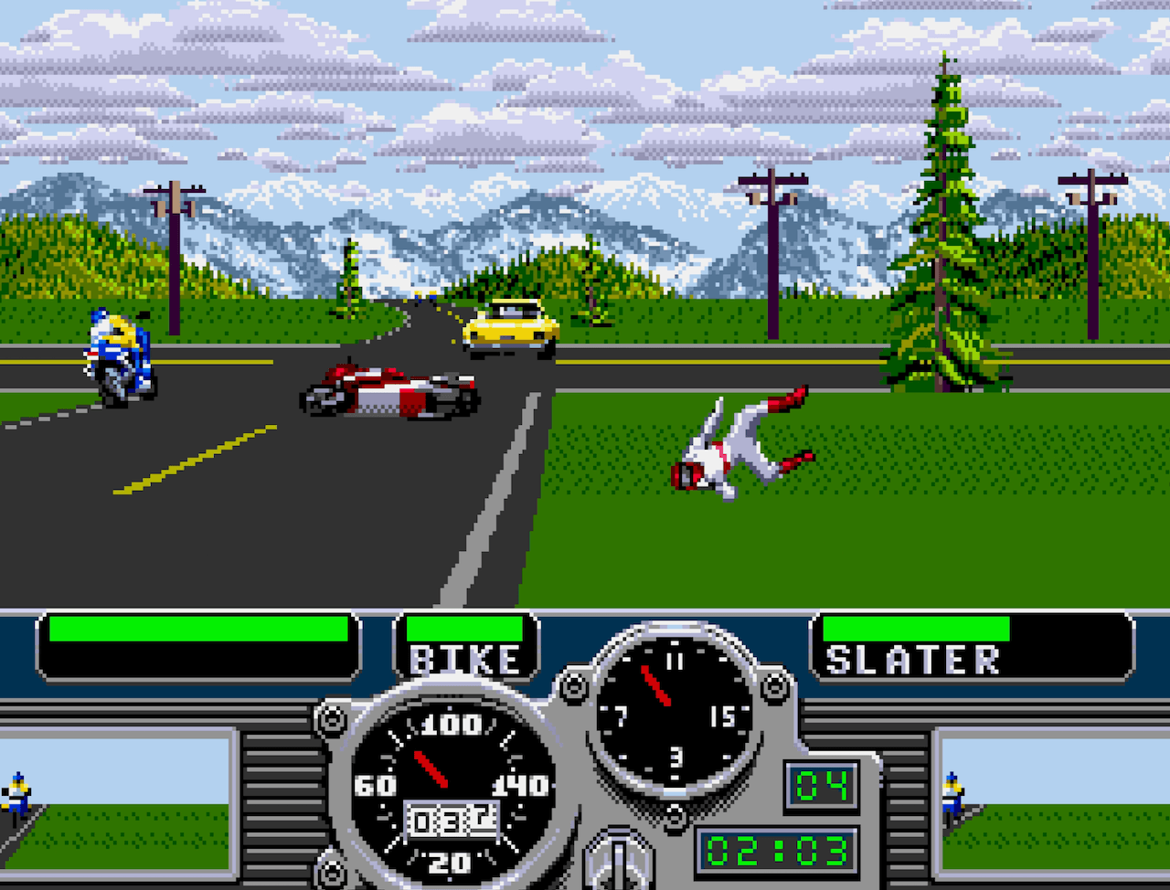 Road Rash screenshot