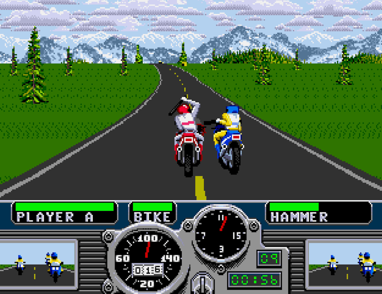 Road Rash screenshot